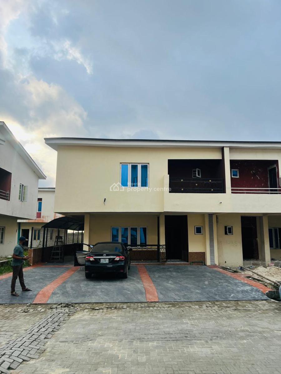 Massive 3 Bedrooms Terraced Duplex, Meridian Park Estate, Awoyaya, Ibeju Lekki, Lagos, Terraced Duplex for Rent