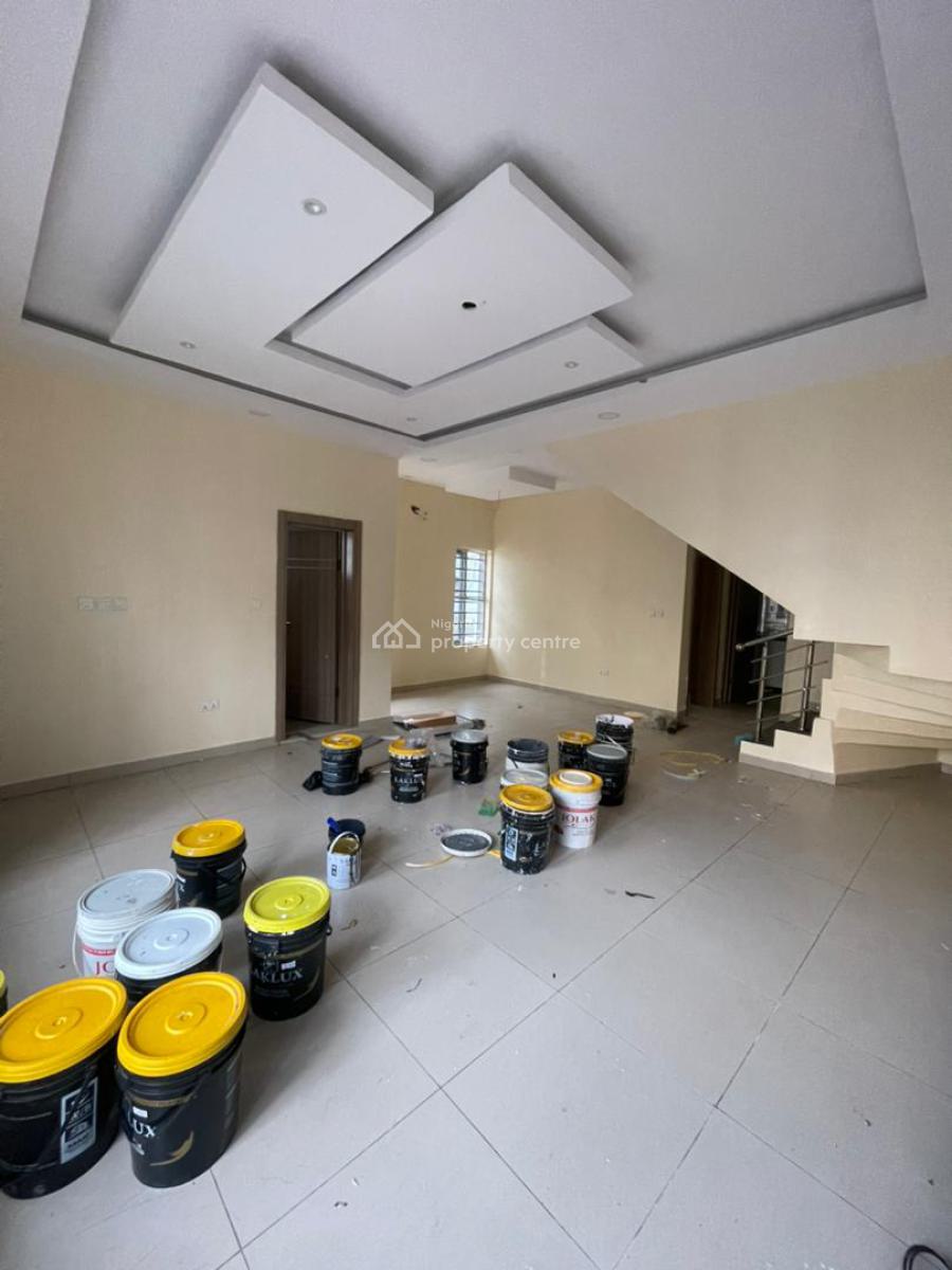 4 Bedroom Semi Detached Duplex with Bq, Chevron, Lekki, Lagos, Semi-detached Duplex for Rent