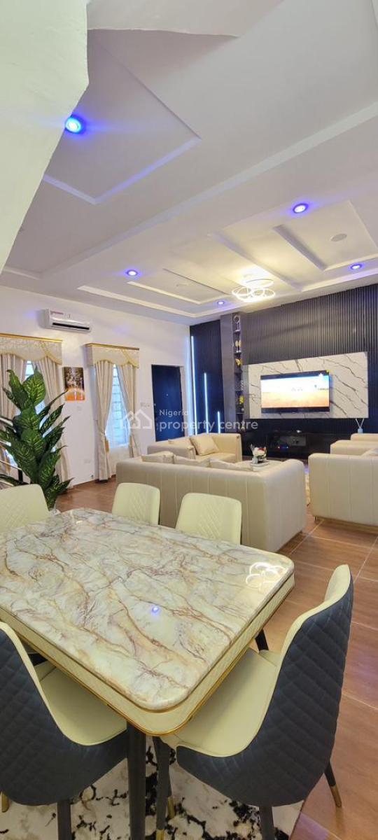 Luxuriously Furnished 4 Bedroom Duplex with Swimming Pool, Olokonla, Ajah, Lagos, Detached Duplex Short Let