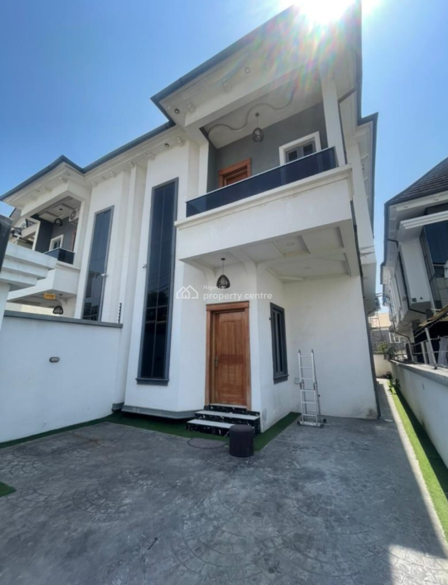 4 Bedroom Semi Detached Duplex, Osapa, Lekki, Lagos, Semi-detached Duplex for Rent