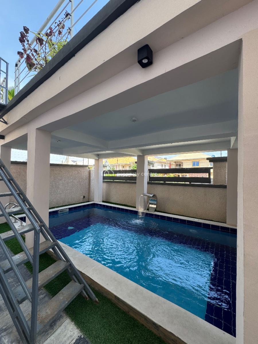 Luxury Serviced 2 Bedroom Apartment + Swimming Pool, Gym, New Road, Lekki Expressway, Lekki, Lagos, Flat / Apartment for Rent