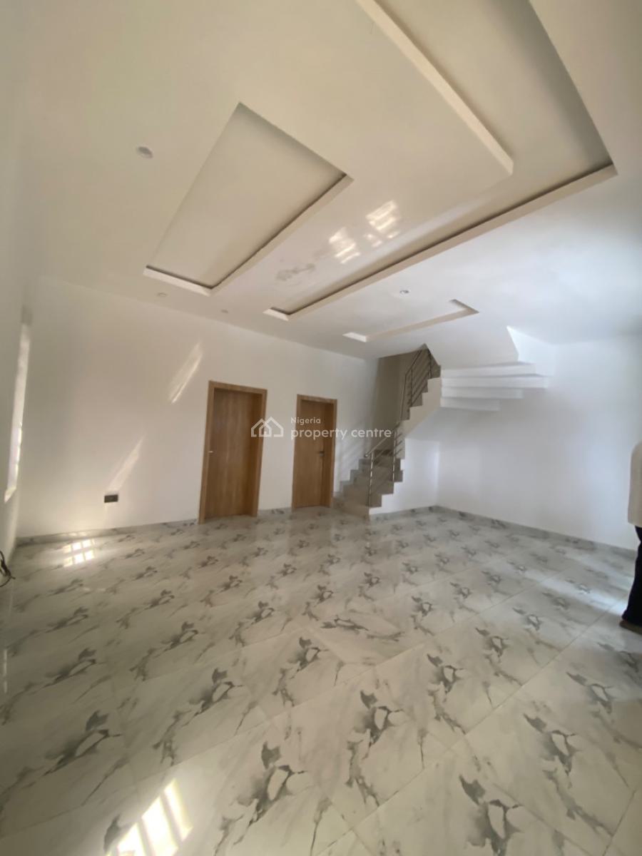 an Executive Three Bedroom Four Bedroom Duplex, Spring Forth Estate By Pepperoni Besides Abraham Adesanya Ajah, Lekki, Lagos, Terraced Duplex for Rent