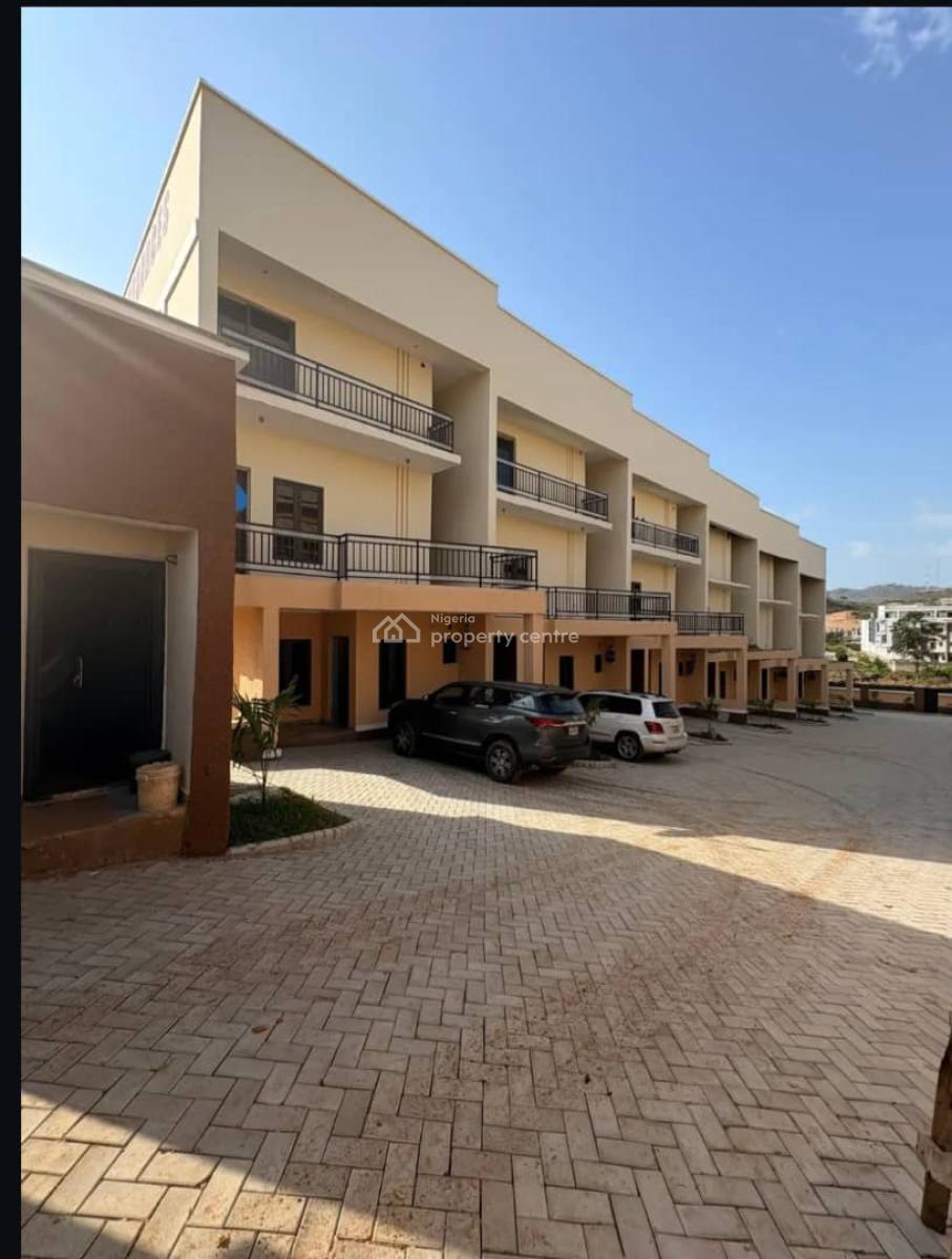 4 Bedrooms Terrace Duplex with Bq, Opp Nicon Junction, Katampe, Abuja, Terraced Duplex for Sale