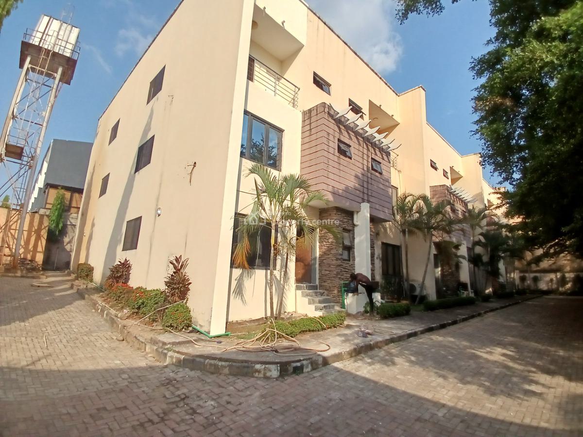 Newly Renovated 4 Bedroom Terace Duplex with Bq, Behind Cosa Church, Guzape District, Abuja, Terraced Duplex for Rent