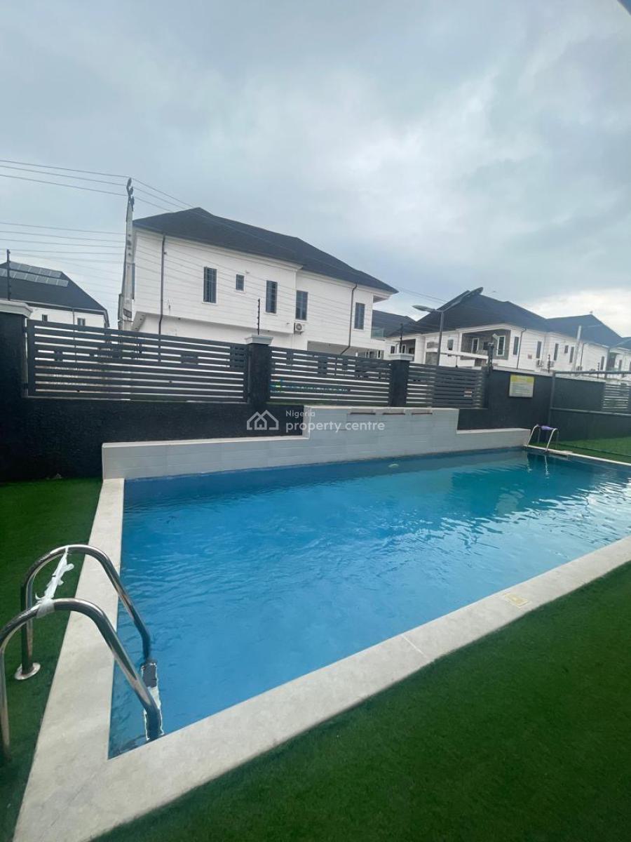 Well Furnished 4bedroom House with Poo & Gym, Orchid Estate, Lekki, Lagos, Terraced Duplex for Rent