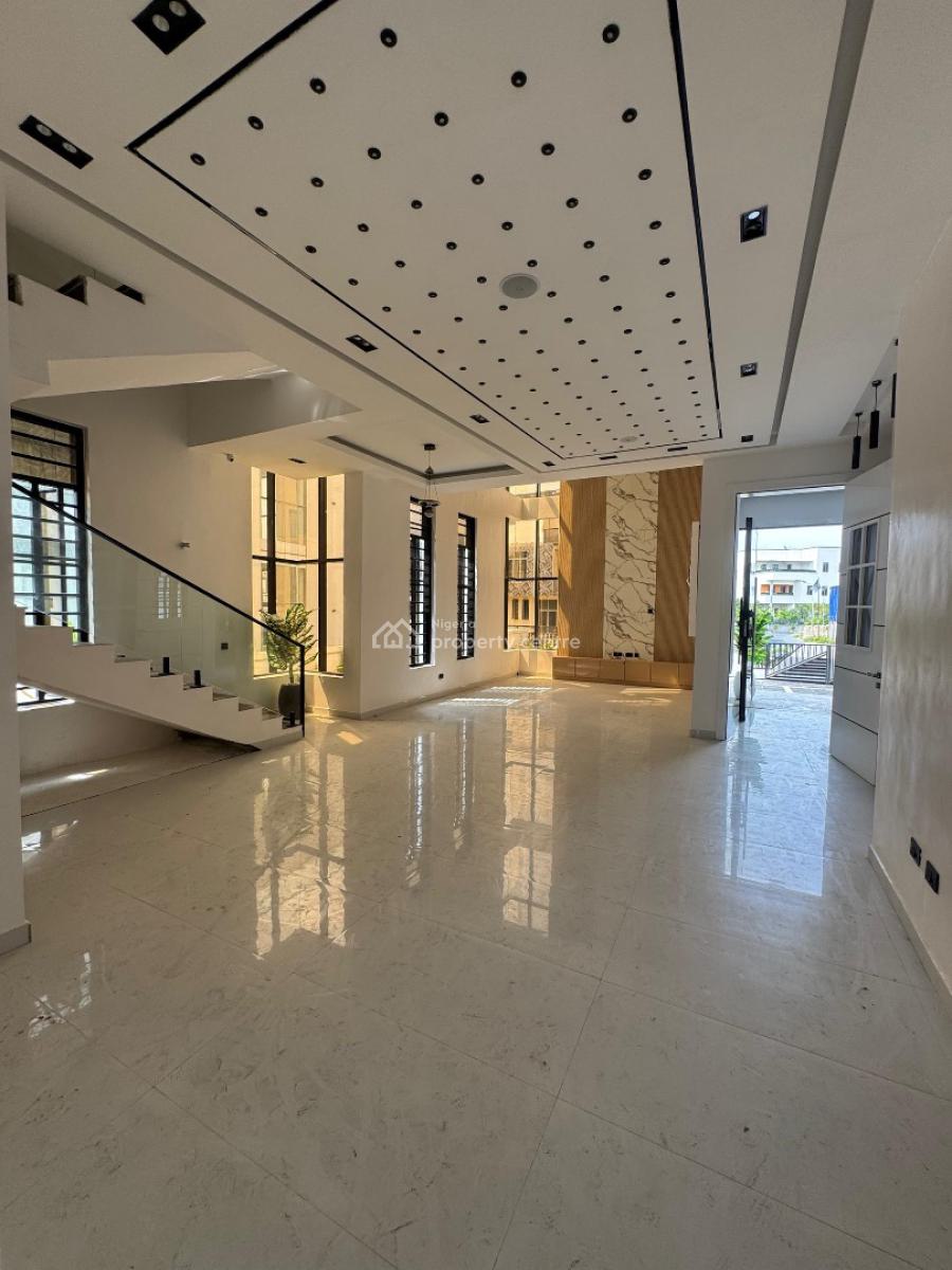 Beautiful 5 Bedroom Detached with Outdoor Pool, Bq , Rooftop, Cinema, Osapa, Lekki, Lagos, Detached Duplex for Sale