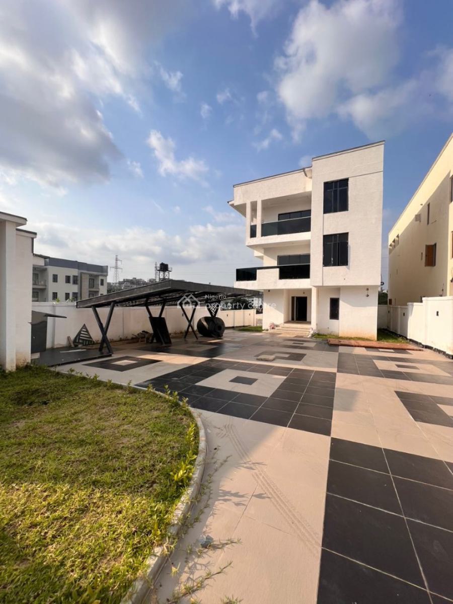 Brand New Contemporary 5 Bedroom Detached Duplex with an Attached Bq, Guzape District, Abuja, Detached Duplex for Sale
