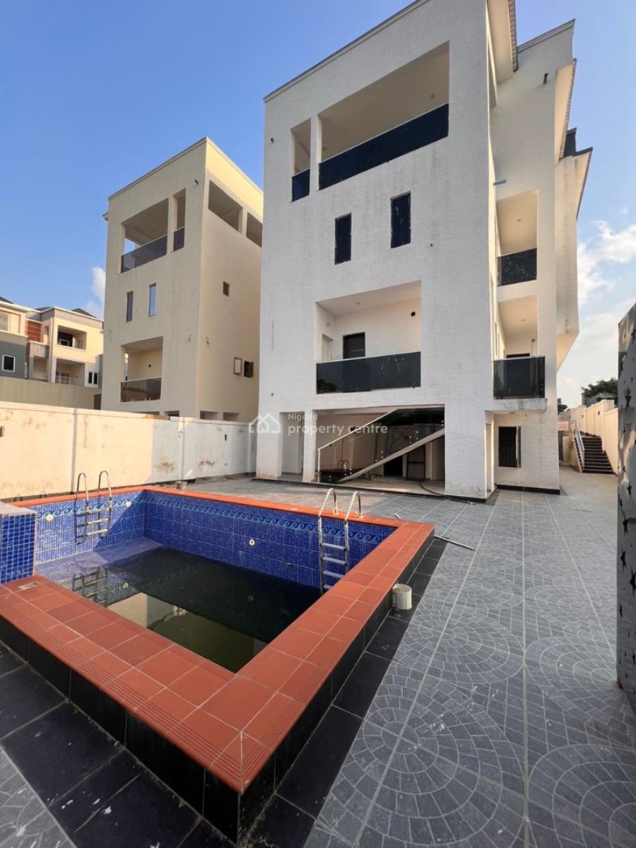 Brand New Contemporary 5 Bedroom Detached Duplex with an Attached Bq, Guzape District, Abuja, Detached Duplex for Sale