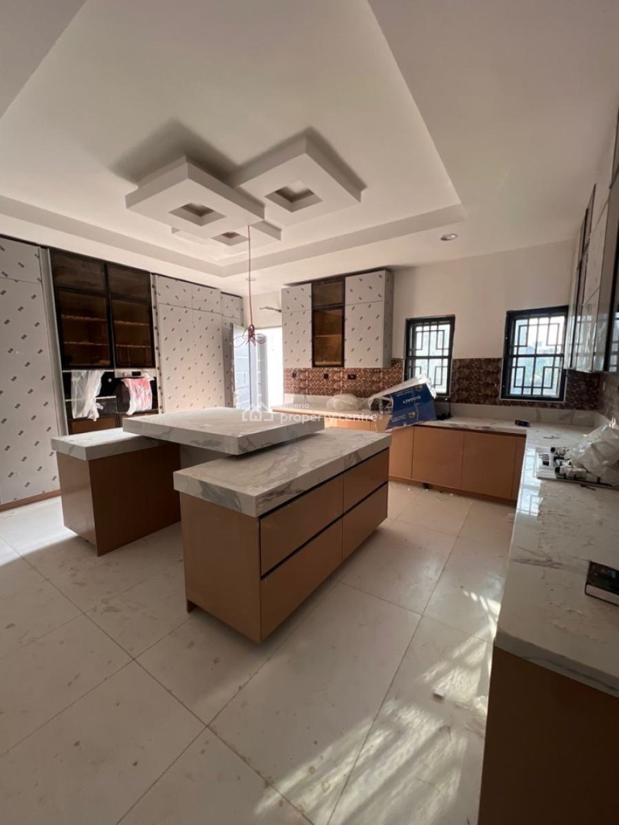 Brand New Contemporary 5 Bedroom Detached Duplex with an Attached Bq, Guzape District, Abuja, Detached Duplex for Sale