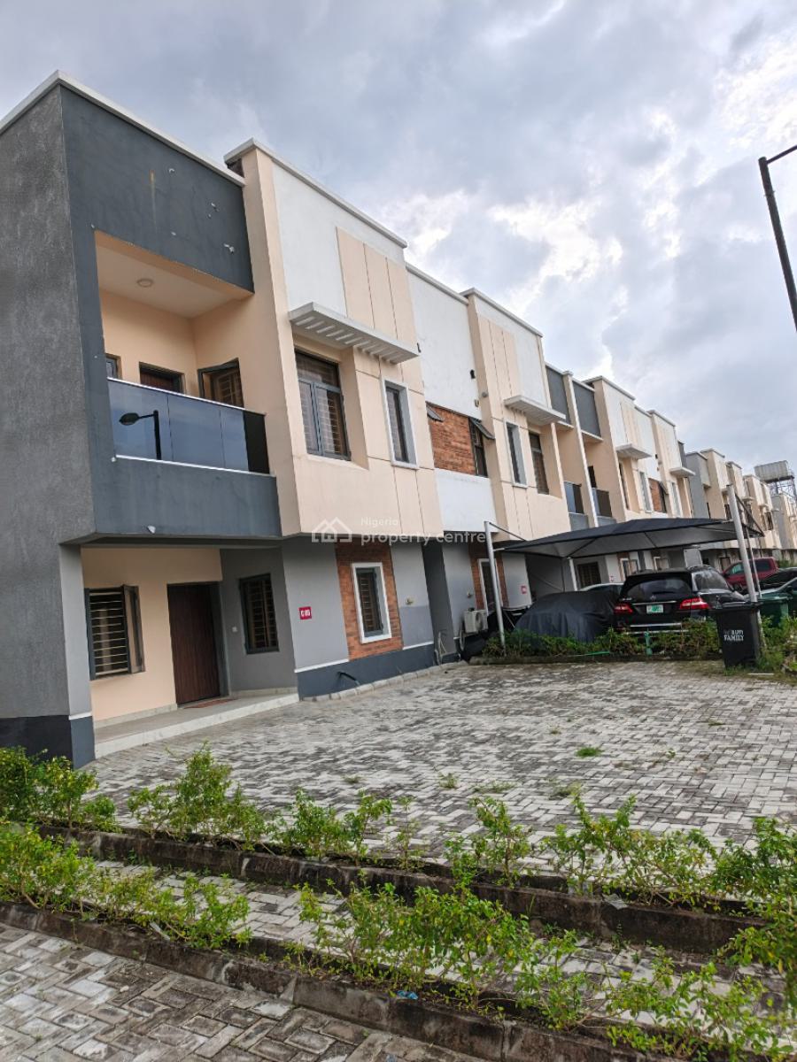 New Luxury 4 Bedroom Terrace Duplex with Bq, Lekki Conservation Rd, Lekki, Lagos, Terraced Duplex for Rent