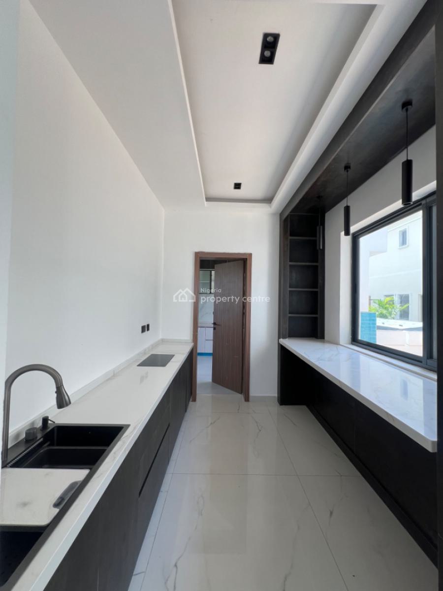 Contemporary 5 Bedroom Semi Detached Duplex with Pool & Cinema, Ikate, Lekki, Lagos, Semi-detached Duplex for Sale