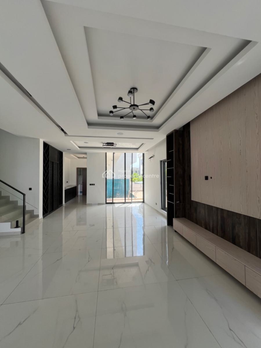 Contemporary 5 Bedroom Semi Detached Duplex with Pool & Cinema, Ikate, Lekki, Lagos, Semi-detached Duplex for Sale