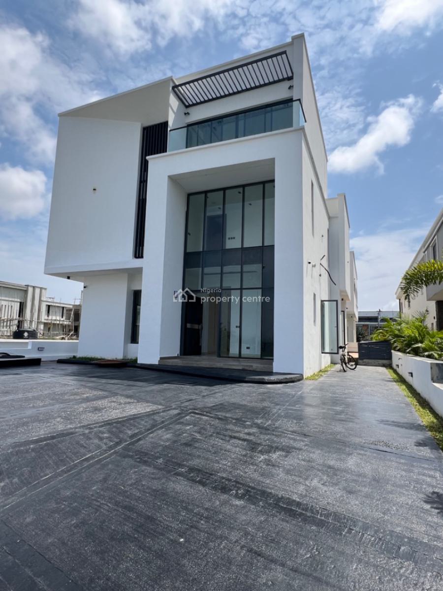 Contemporary 5 Bedroom Semi Detached Duplex with Pool & Cinema, Ikate, Lekki, Lagos, Semi-detached Duplex for Sale