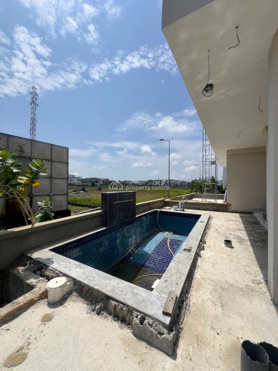 Contemporary 5bedroom Semi Detached Duplex with Private Pool & Cinema, Cowrie Creek Estate, Ikate, Lekki, Lagos, Semi-detached Duplex for Sale