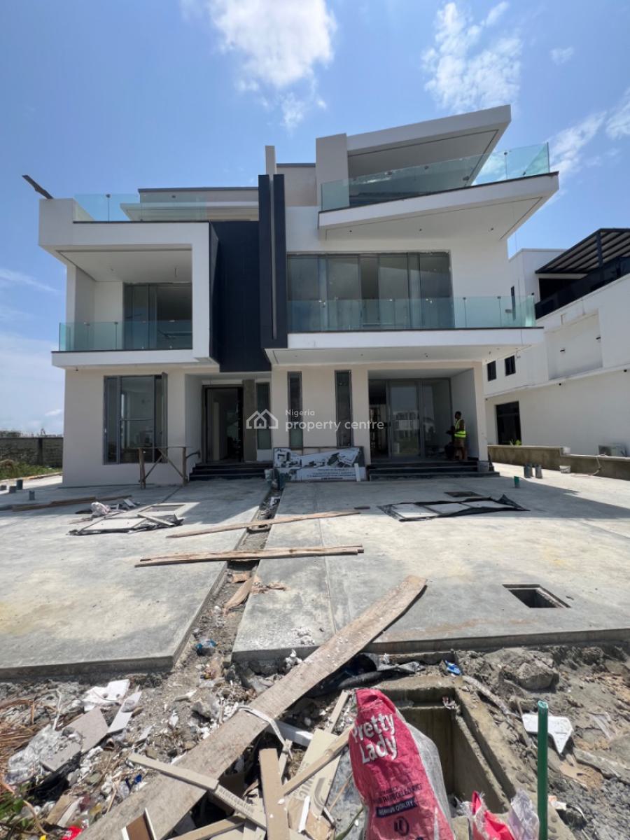 Contemporary 5bedroom Semi Detached Duplex with Private Pool & Cinema, Cowrie Creek Estate, Ikate, Lekki, Lagos, Semi-detached Duplex for Sale