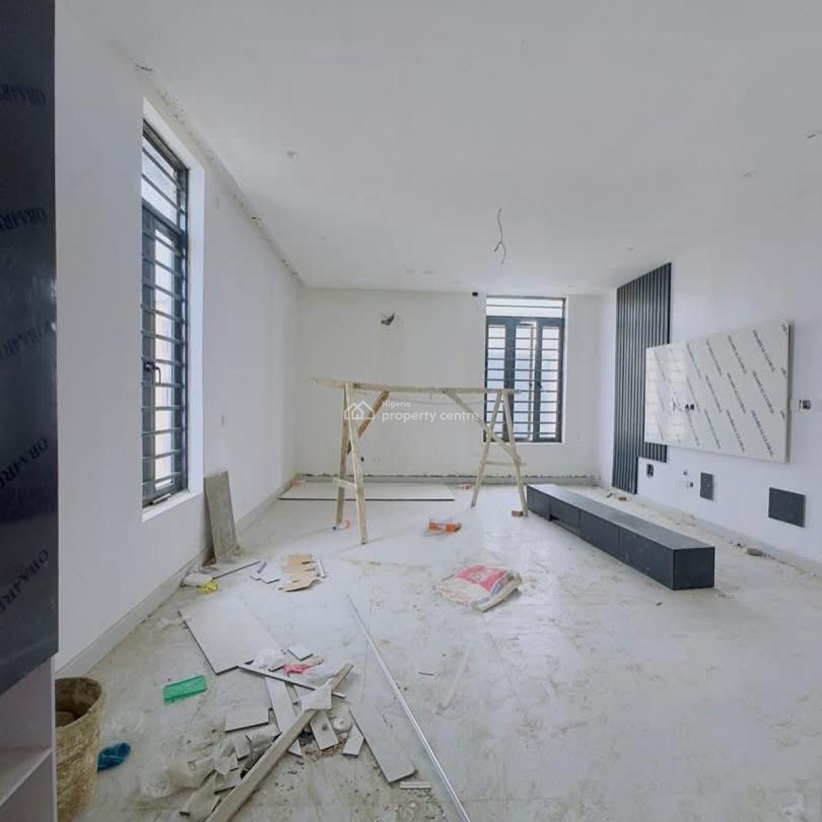 Eye Catchy Built 5 Bedroom Semi Detached Duplex Plus Bq., Adeniyi Jones, Ikeja, Lagos, Detached Duplex for Sale