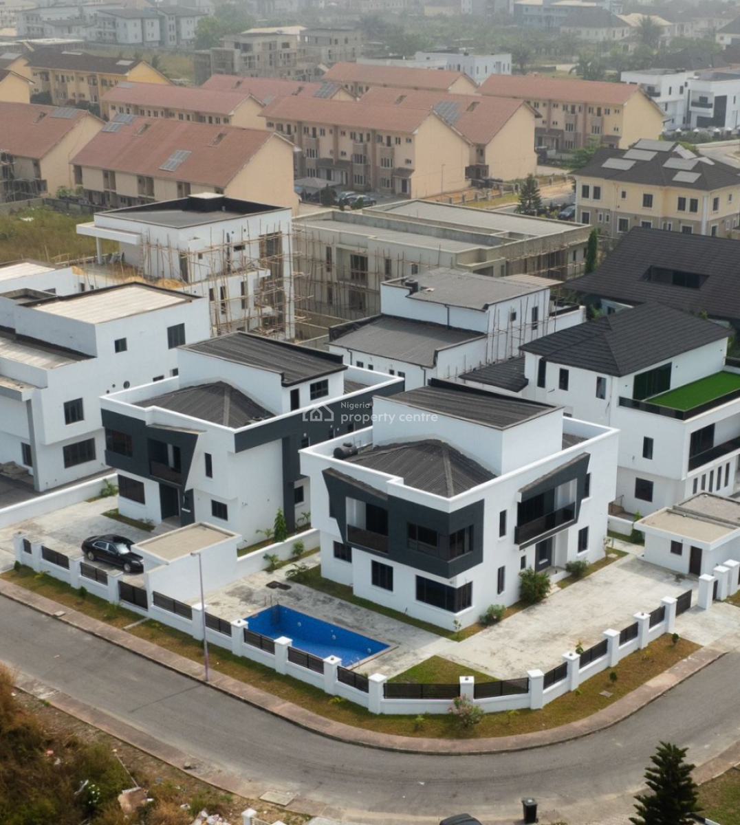 4-bedroom Fully Detached Smart Houses in Own Compounds with Penthouse, Royal Garden Estate, Ajah, Lagos, Detached Duplex for Sale