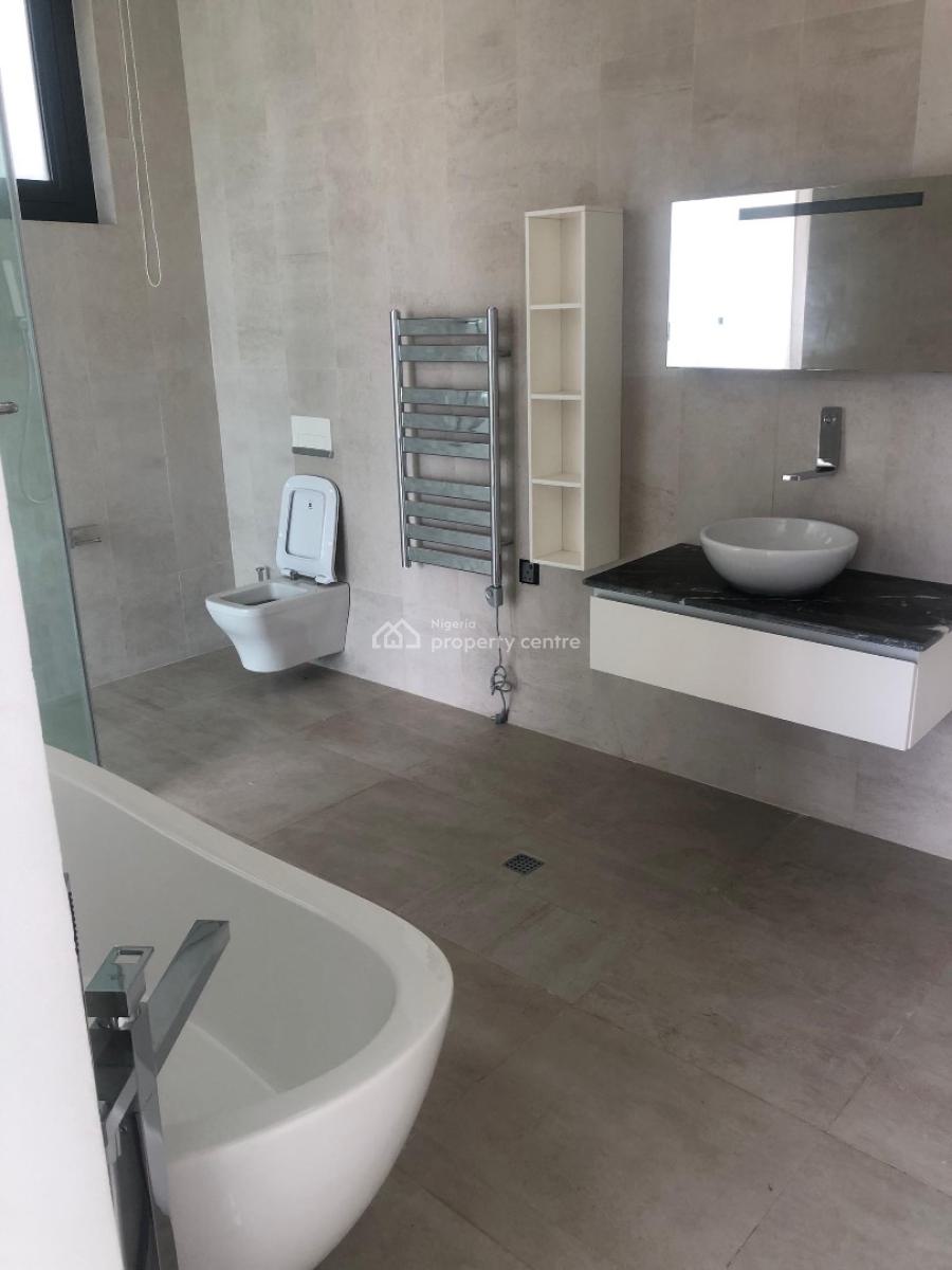 Waterfront Luxury 6 Bedroom Mansion + 4 Bq, Chalet, Swimming Pool, Gym, Banana Island, Ikoyi, Lagos, House for Sale