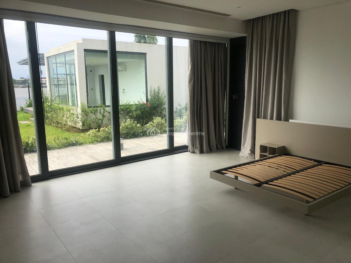 Waterfront Luxury 6 Bedroom Mansion + 4 Bq, Chalet, Swimming Pool, Gym, Banana Island, Ikoyi, Lagos, House for Sale