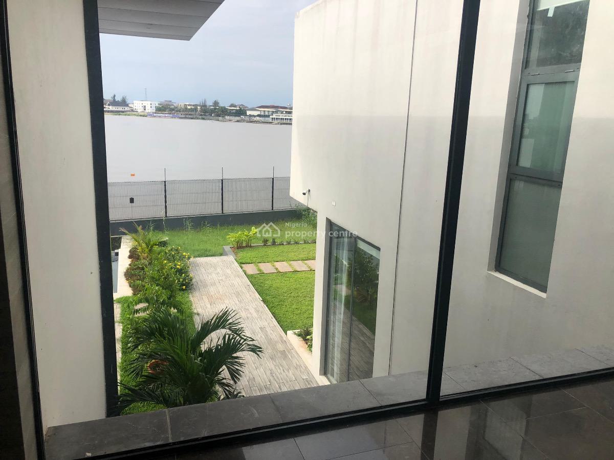 Waterfront Luxury 6 Bedroom Mansion + 4 Bq, Chalet, Swimming Pool, Gym, Banana Island, Ikoyi, Lagos, House for Sale