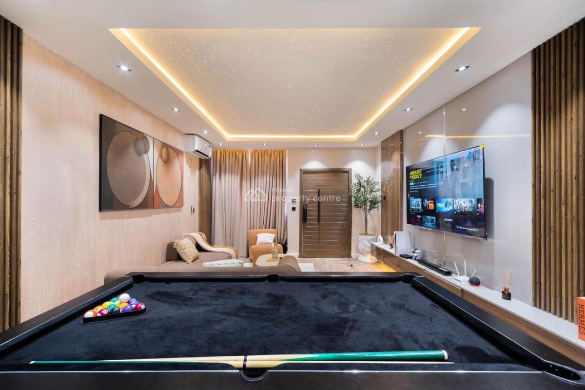 Luxury Smart 2 Bedroom Furnished and Service Massionette, Lekki Phase 1, Lekki, Lagos, House Short Let