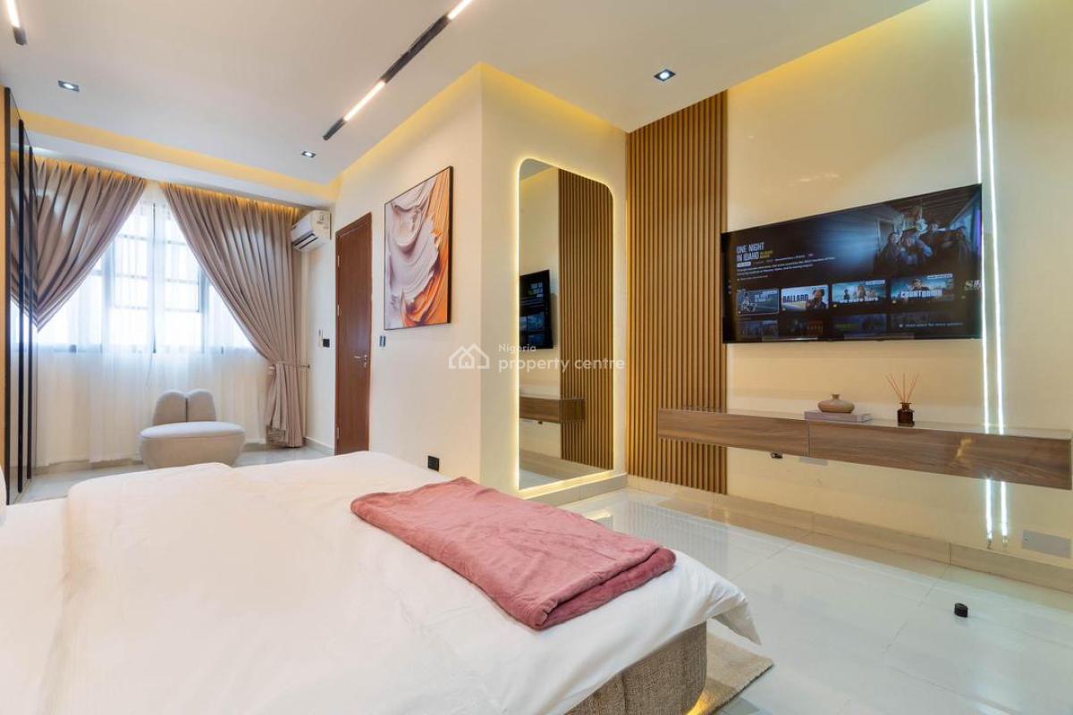 Luxury Smart 2 Bedroom Furnished and Service Massionette, Lekki Phase 1, Lekki, Lagos, House Short Let