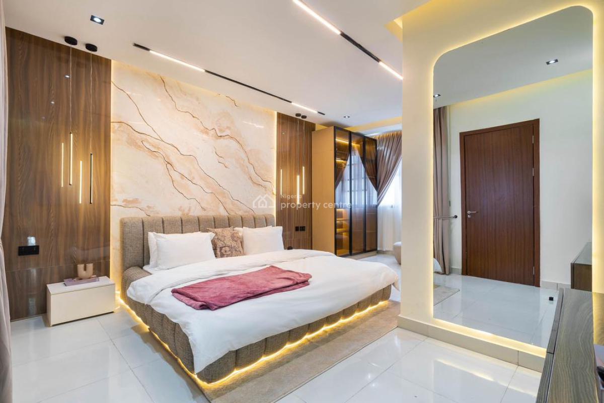 Luxury Smart 2 Bedroom Furnished and Service Massionette, Lekki Phase 1, Lekki, Lagos, House Short Let