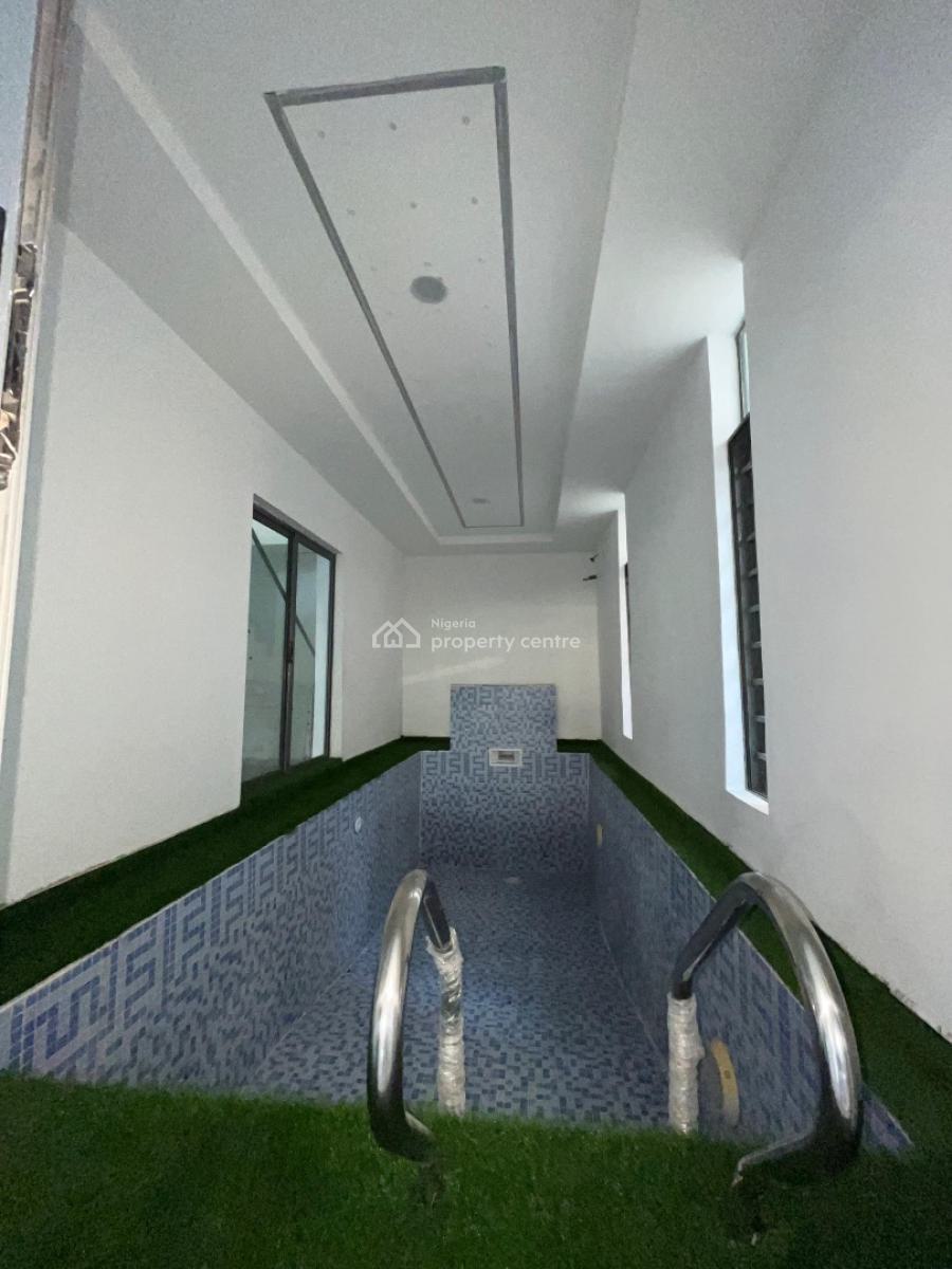 5 Bedroom Fully Detached Duplex with a Swimming Pool and a Bq, Chevron, Igbo Efon, Lekki, Lagos, Detached Duplex for Sale