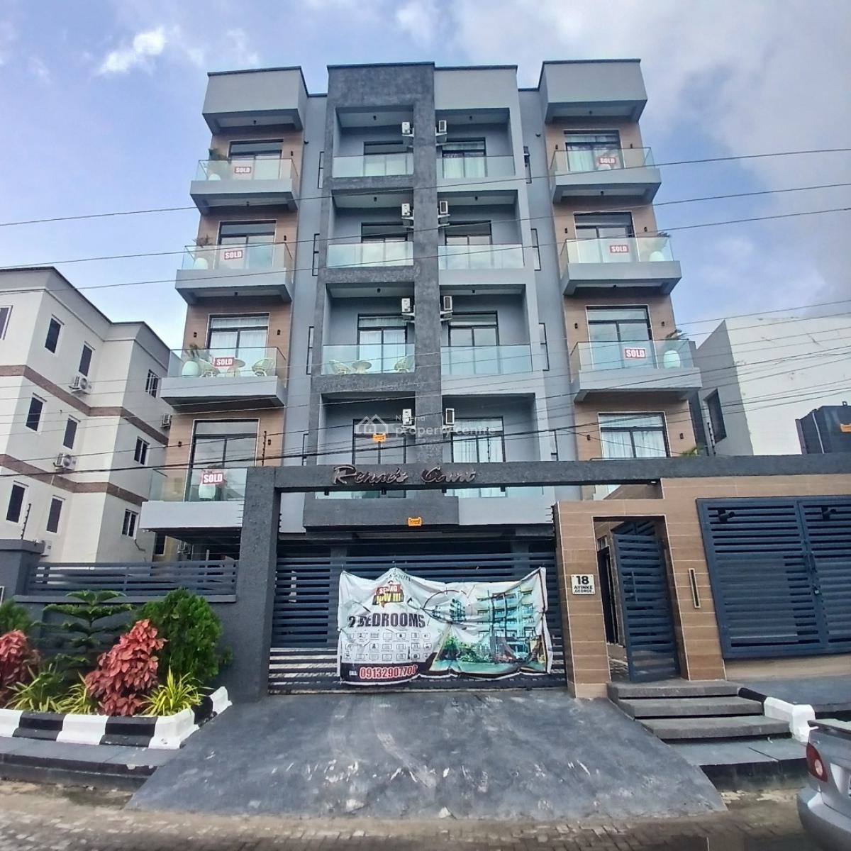 Luxury 2 Bedroom Apartment with  Swimming Pool, & Gym, Ikate, Lekki, Lagos, Flat / Apartment for Sale