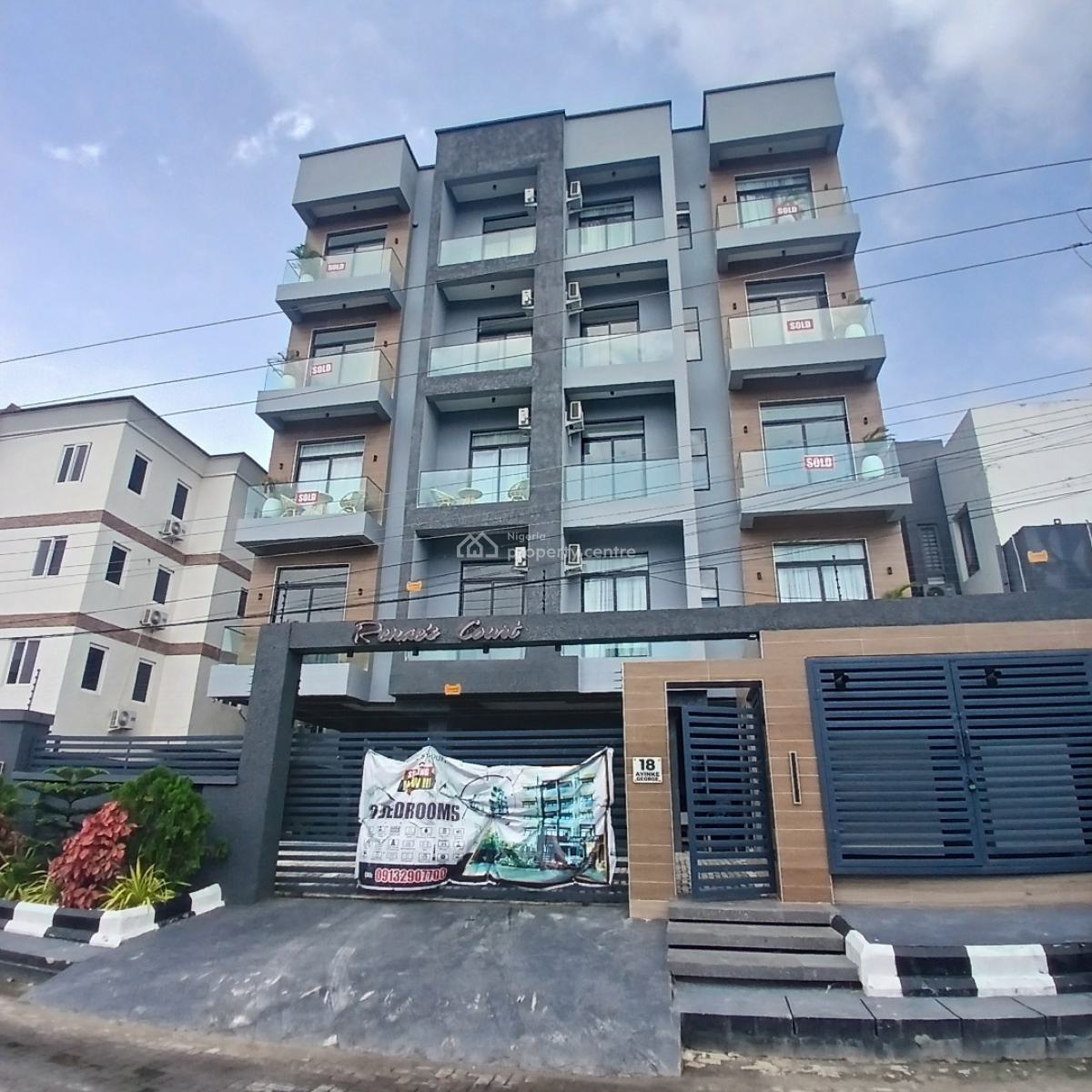 Luxury 2 Bedroom Apartment with  Swimming Pool, & Gym, Ikate, Lekki, Lagos, Flat / Apartment for Sale