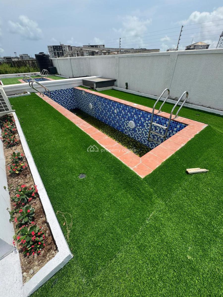 4 Bedroom with Bq & Gym All Ensuite., Ikate, Lekki, Lagos, Semi-detached Duplex for Sale