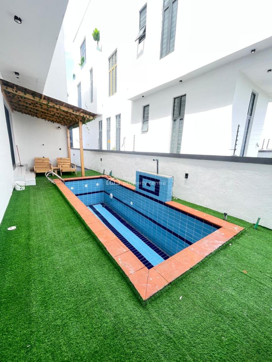 Classy 6 Bedroom Detached with a Room Bq, Chevron, Lekki, Lagos, Detached Duplex for Sale