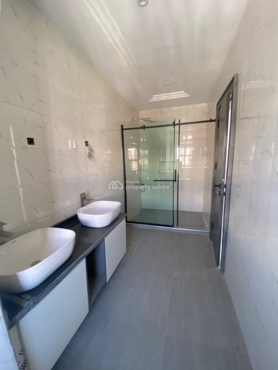 a Brand New 4 Bedroom Terrace Duplex with a Bq, Apo, Abuja, Terraced Duplex for Rent