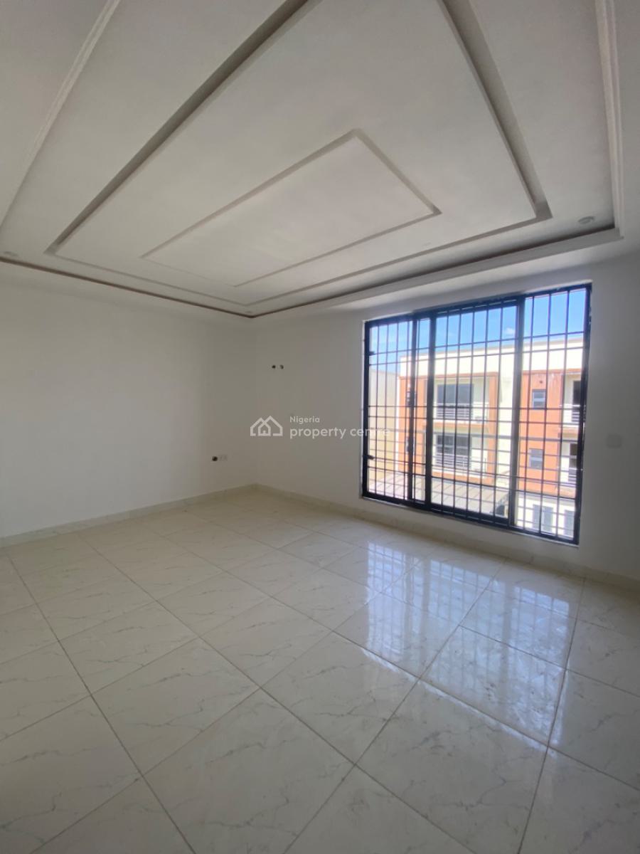 a Brand New 4 Bedroom Terrace Duplex with a Bq, Apo, Abuja, Terraced Duplex for Rent