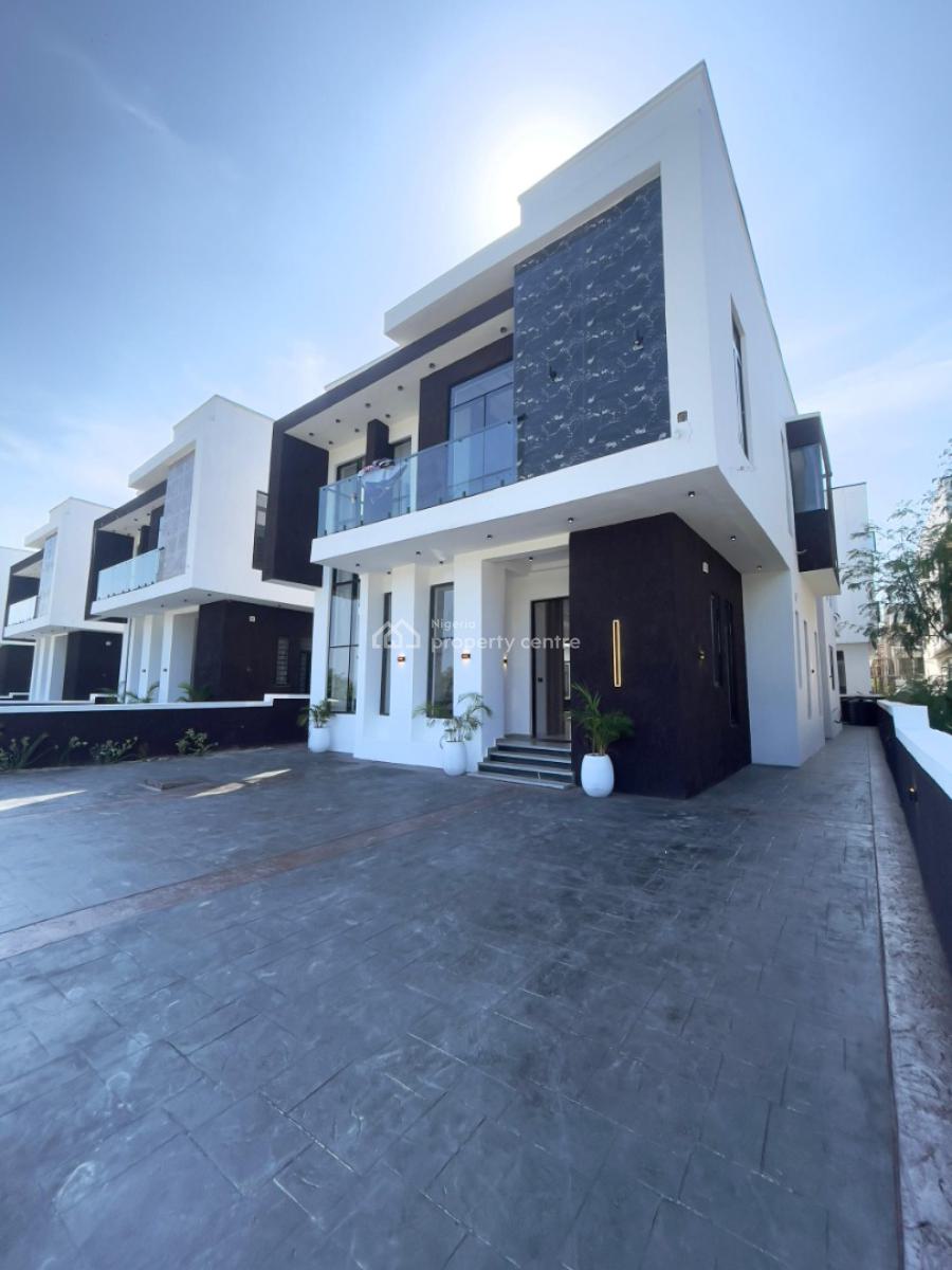 Beautiful and Lovely 5 Bedroom Fully Detached Duplex, Swimming Pool Bq, Lekki County Homes Lekki Lagos Nigeria, Ikota, Lekki, Lagos, Detached Duplex for Sale