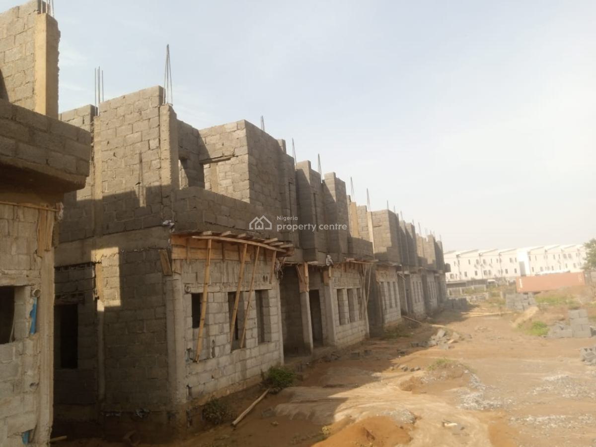 4 Bedroom Terrace Duplex, Along Jabi Airport Road, Dakibiyu, Abuja, Terraced Duplex for Sale