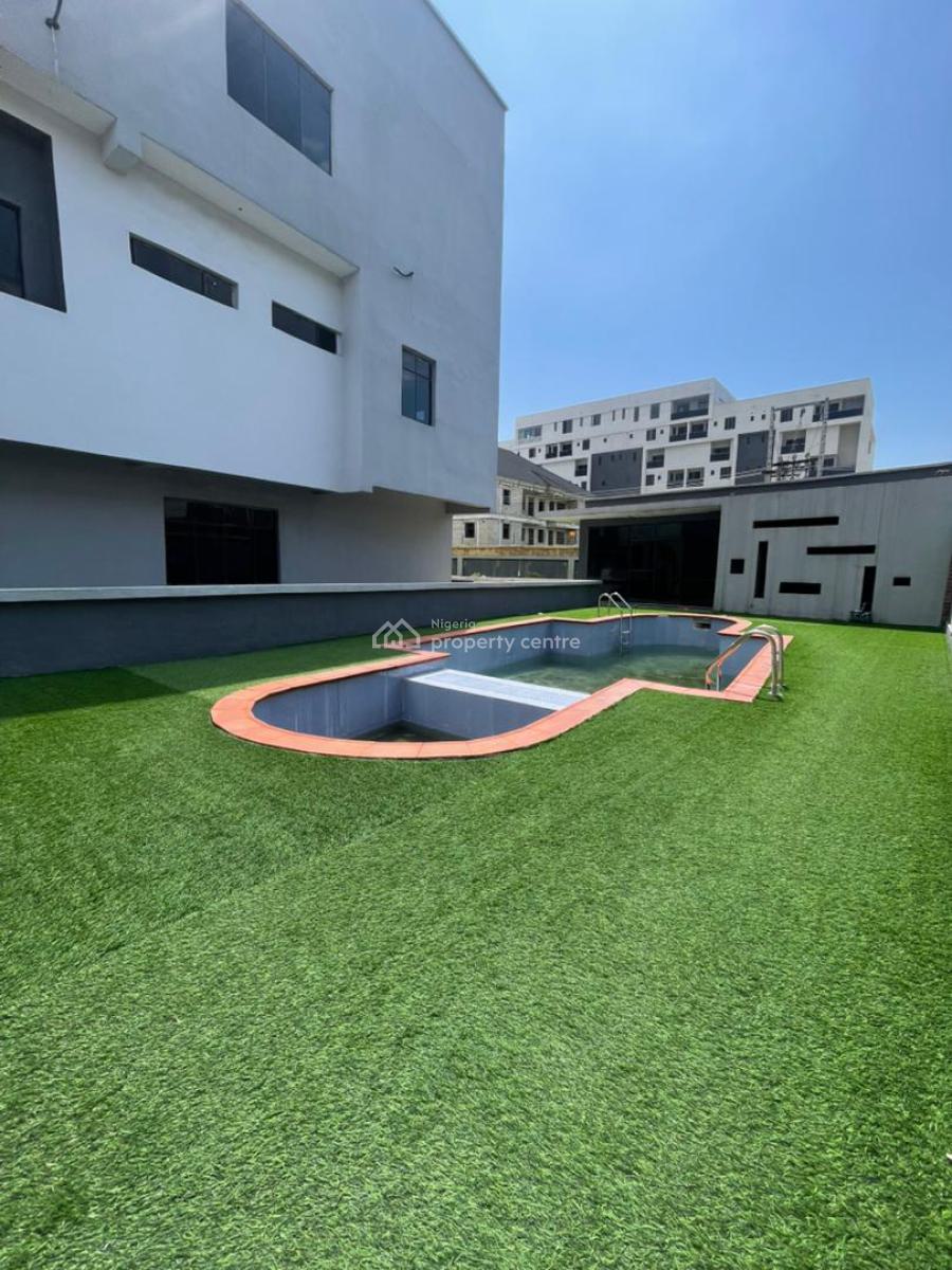 5 Bedroom Semi Detached Home with Swimming Pool & Gym, Ikate, Lekki, Lagos, Detached Duplex for Sale