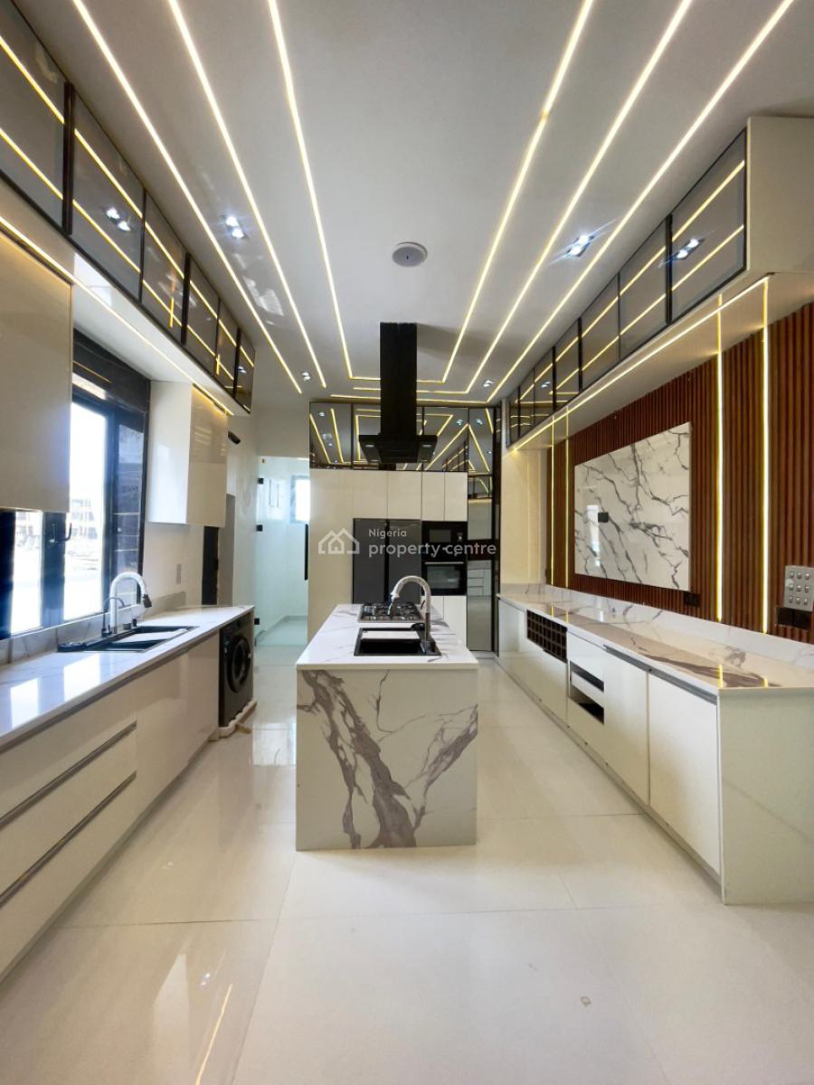 Luxury 5 Bedroom Fully Detached Duplex Swimming Pool Bq, Lekki, Ajah, Lagos, Detached Duplex for Sale