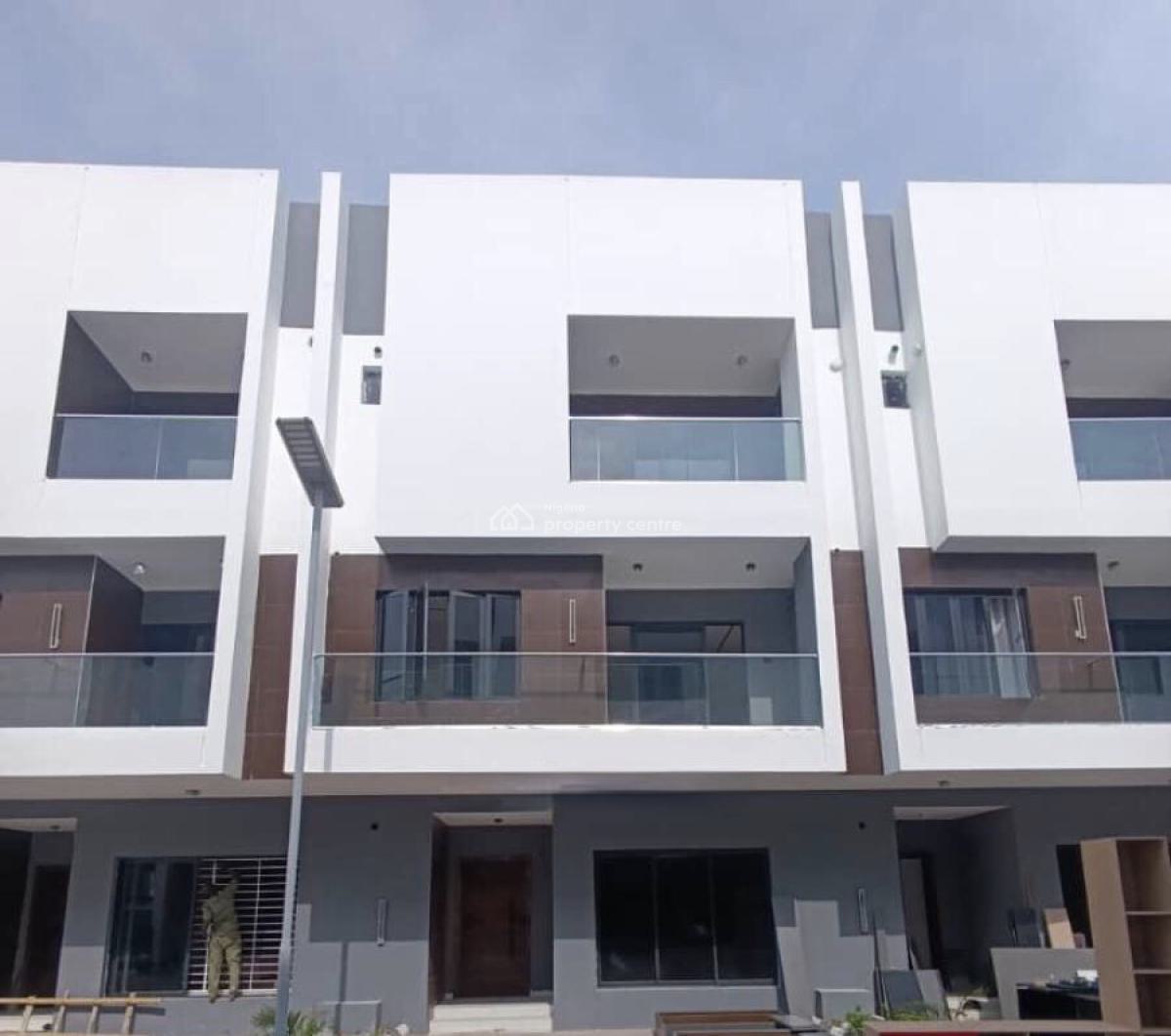 New 4 Bedroom Duplex with Study in a Serviced Compound, Off Freedom Way, Lekki Phase 1, Lekki, Lagos, House for Rent