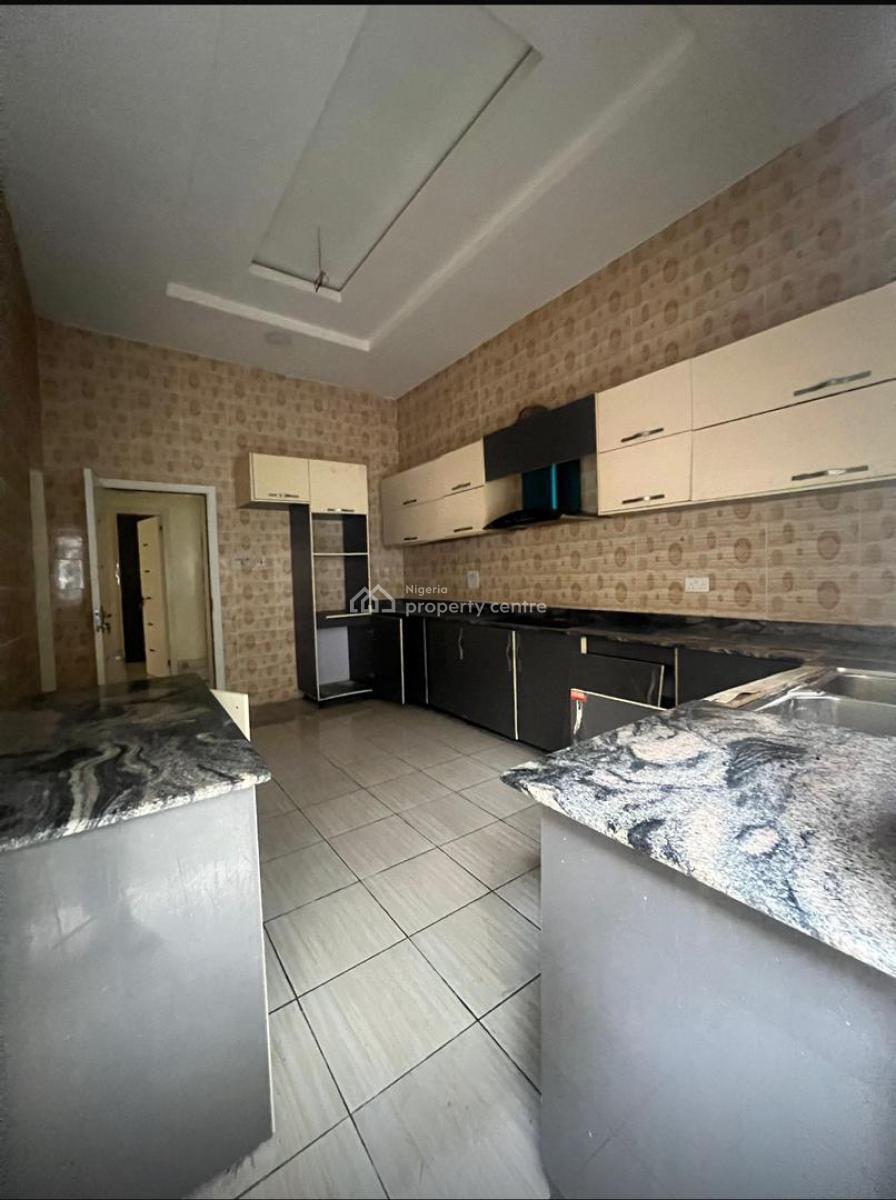 Self Serviced 4 Bedroom Semi Detached Duplex with Bq, Ologolo, Lekki, Lagos, Flat / Apartment for Rent
