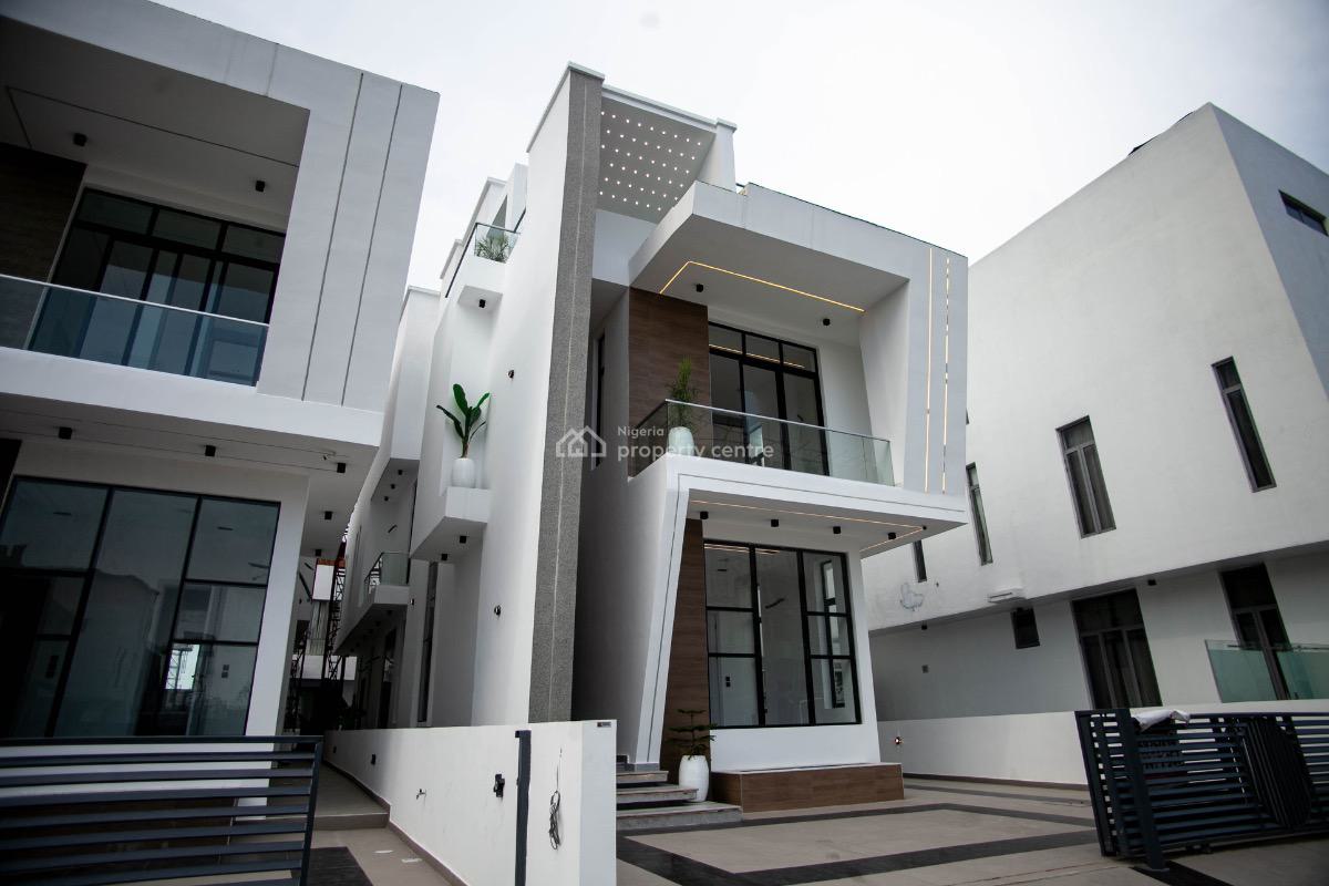 5 Bedroom Fully Detached Duplex Plus Bq, Palms Residence, Osapa, Lekki, Lagos, Detached Duplex for Sale