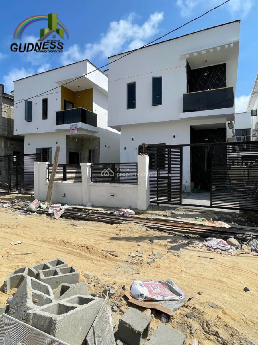 Newly Built Luxury 4 Bedroom Fully Detached Duplex, Ikota, Lekki, Lagos, Detached Duplex for Sale