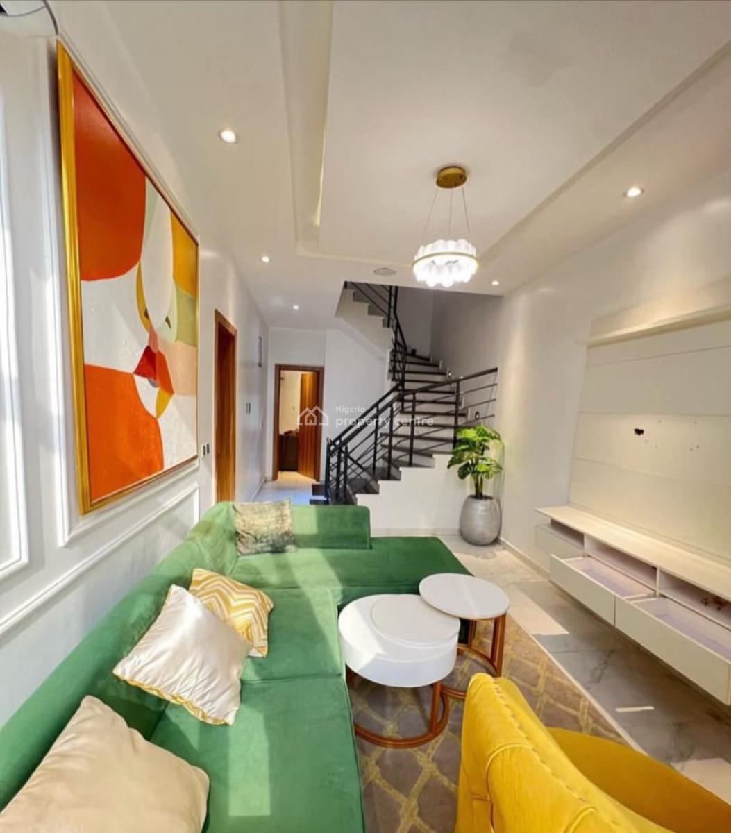 4 Bedroom Terrace Duplex with Bq, Ikate, Lekki, Lagos, Terraced Duplex for Sale