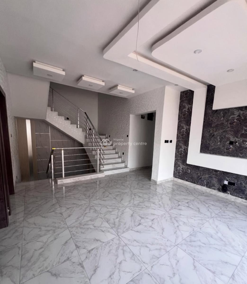 5 Bedroom Semi-detached Duplex with Terraced Rooftop, Osapa, Lekki, Lagos, Semi-detached Duplex for Sale