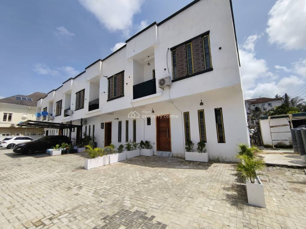 Brand Newly Built Luxury 2 Bedrooms Terrace Duplex with 1-room Bq, Chevron Drive, Lekki, Lagos, Terraced Duplex for Sale