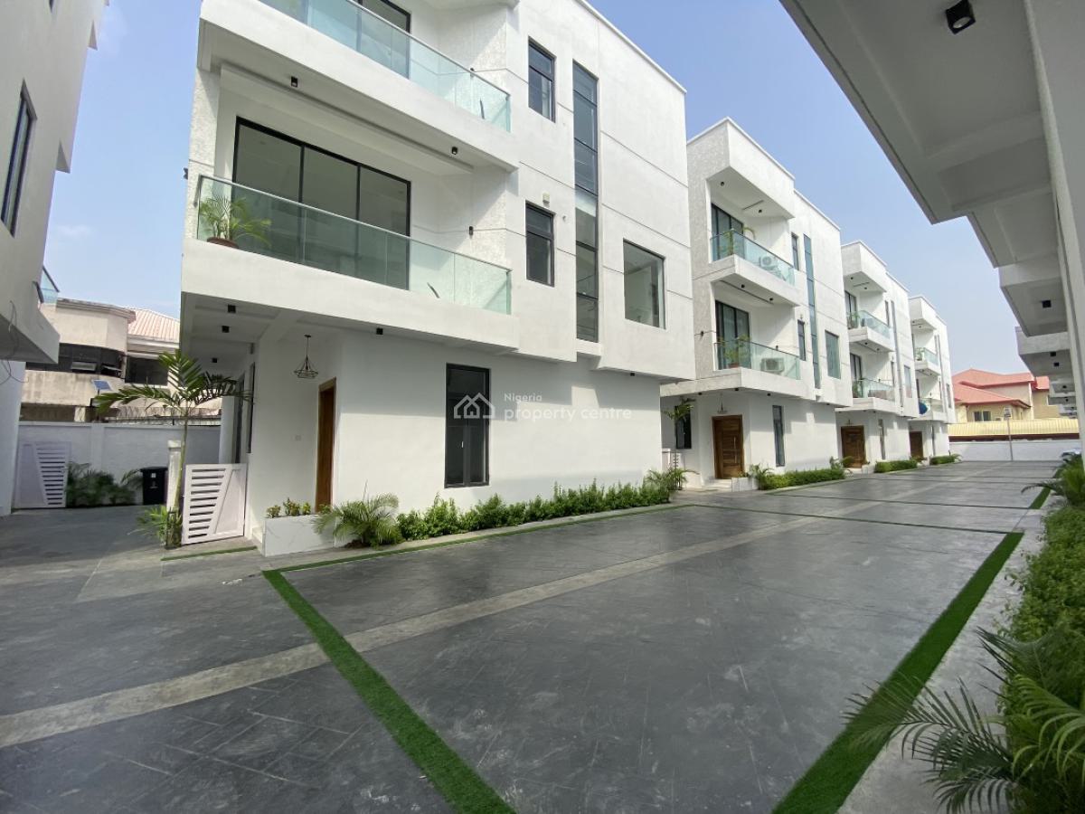 4-bedroom Detached House with Private Car Park and Bq, Lekki Phase 1, Lekki, Lagos, Detached Duplex for Sale