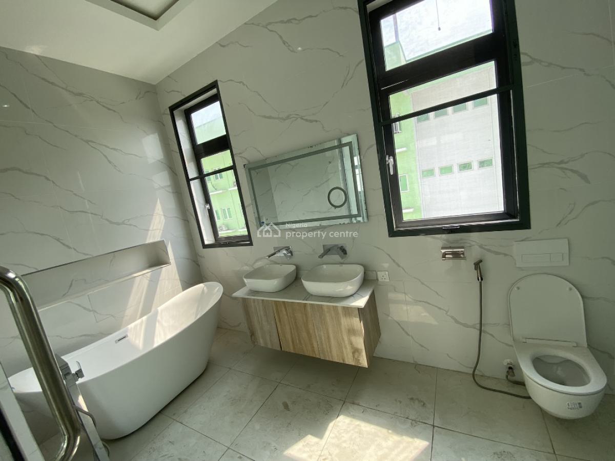 4-bedroom Detached House with Private Car Park and Bq, Lekki Phase 1, Lekki, Lagos, Detached Duplex for Sale