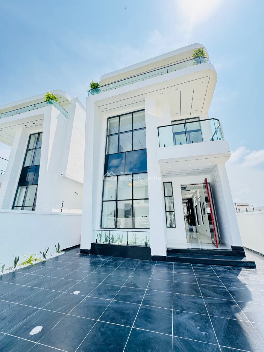 Luxury 5 Bedrooms Fully Detached Duplex +pool, Chevron Toll Gate /orchid, Lekki, Lagos, Detached Duplex for Sale