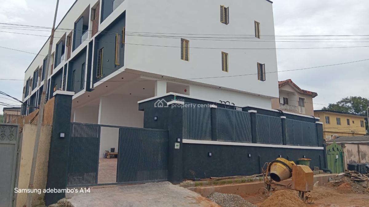 a Brand New 4-bedroom Terrace Duplexes, Behind Shonibare Estate, Maryland, Lagos, Terraced Duplex for Sale