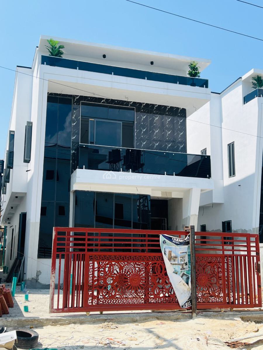 Luxury 5 Bedroom Detached Duplex with a Swimming Pool and a Bq, Opposite Skymall, Sangotedo, Ajah, Lagos, Detached Duplex for Sale